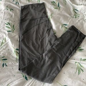 Aerie Grey Mesh Leggings